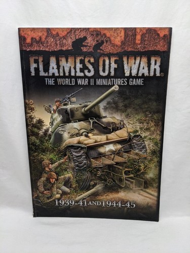 Flames Of War The World War II Miniatures Game 1939-41 And 1944-45 Rulebook - $15.84