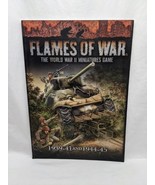 Flames Of War The World War II Miniatures Game 1939-41 And 1944-45 Rulebook - $15.84