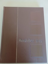 1962 Houghton College Houghton NY College Yearbook Boulder - $29.69