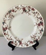 Minton Ancestral Bone China Set of 8 Luncheon Plates Globe Mark  9&quot; Floral - £31.46 GBP