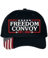 Freedom Convoy 2022 Embroidered Hat - USA300 Style Adjustable Hats - Var... - £18.87 GBP