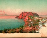 Vintage Cartolina - Vesuvio Ed Isola D&#39;Lschia - Stengel &amp; Co Undivided I... - $5.08