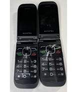 ALCATEL  TracPhone Wireless A392G FLIP Cell Phone No Power Cord Untested... - £19.30 GBP