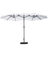 15&#39; Patio Umbrella: Steel, Double-Sided - €205,90 EUR
