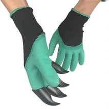 Green Garden Gloves Claws Gardening Gloves For Digging Planting Weeding Seeding - £4.02 GBP