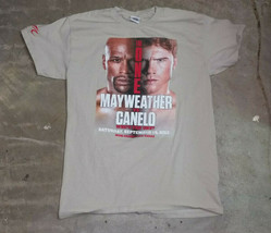 2013 MAYWEATHER vs CANELO The One  MGM Grand T-Shirt Med Used - $24.99