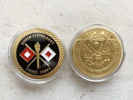 2pcs Us Army Communication Computers &amp; Signal Corps Challenge Coin - £21.91 GBP