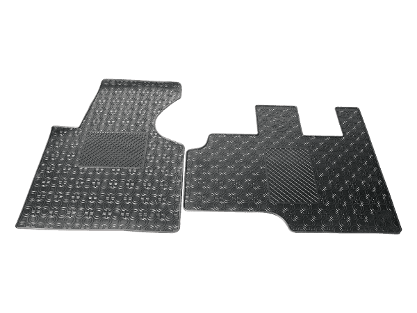 Vw T4 Rear Rugs FOR VW T4 CAMPER VAN BUS FRONT RUBBER MAT T4 1990-2003 - Floor Mats ...