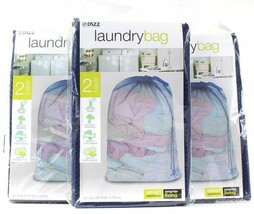 3 Dazz Smart Solutions Laundry Bag 2 Loads Easy Carry Handle 20&quot;W X 30&quot;H - $12.99