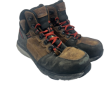 Keen Men&#39;s 6&quot; Redhook Carbon-Fiber-Toe Hiking Work Boots Brown Size 11D - £37.40 GBP