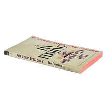 James Bond For Your Eyes Only Ian Fleming Vintage Paperback 1962 2nd Print image 3