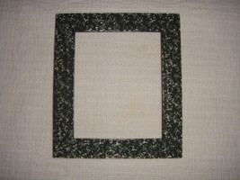 Dark Green White Speckles Wooden Frame For Cross Stitch~Craft Frame - $15.99