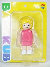 Medicom Toy Babekub Babe Kub 100% Girl Mini Figure Red Color - $27.99