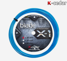 Korea K-cedar Blade X-1 1.20/1.24mm 12m Tennis String Racket Bulk/Demo P... - $26.01