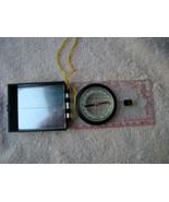 UNKNOWN COMPASS RULE MAGNIFYING GLASS BUSOLE - $13.55 CAD