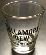 Tullamore Dew Irish Whiskey Shot Glass Dark Irish Green Print on Clear Glass - £5.50 GBP