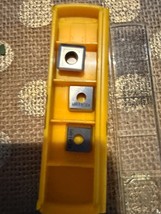 NEW Pack 3 Kennametal Carbide Inserts w/ Chip Breaker KSSM90 SDCT120416F... - $22.78