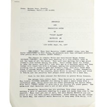 1950&#39;s Maverick TV Show Synopsis and Production Notes Episode #2 Point B... - £9.18 GBP