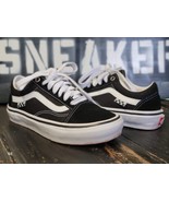 Vans Old Skool Black/White Skateboard Shoes Youth Boy/Girl Left 3.5 Right 4 - £25.58 GBP