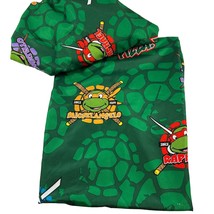 Nickelodeon Teenage Mutant Ninja Turtles Toddler Bed Sheet Flat Bottom Pizza - $14.85