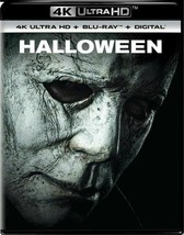 Halloween 4K Ultra Hd + Blu RAY/DIGITAL New! John Carpenter, Michael Myers, 2018 - £14.20 GBP