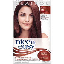 Clairol Nice &#39;N Easy Permanent Hair Color, Natural Dark Burgundy, 4BG - $11.95
