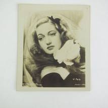 Dorothy Lamour Photograph Flower Black Dress 5x4 Actress Singer Vintage ... - $9.99