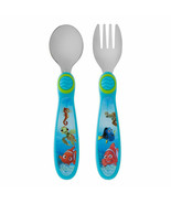 The First Years Disney Finding Nemo Easy Grip Fork &amp; Spoon Flatware 9m+ ... - £11.03 GBP