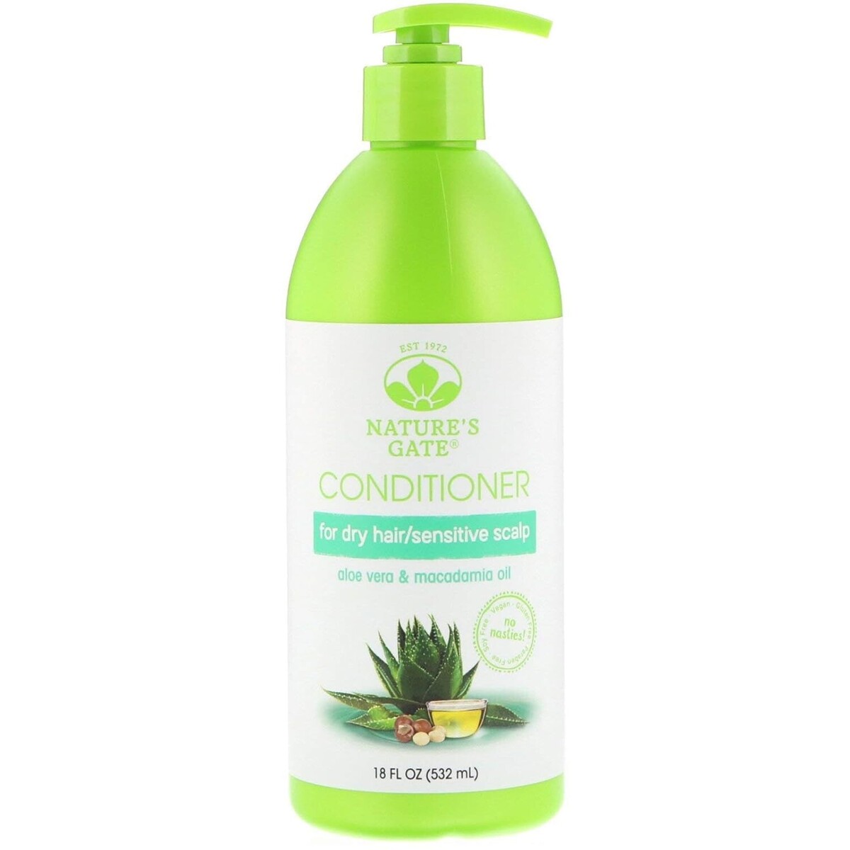 Nature&#39;s Gate Moisturizing Conditioner Aloe Vera Macadamia Oil Vegan 18oz - $39.99