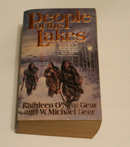 PEOPLE of the LAKES by Kathleen Michael Gear Historical Fiction Adventure Books - £7.77 GBP