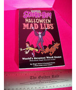 ScoobyDoo Mad Libs Book Scooby Doo Vampire Halloween World Greatest Word... - $6.43 CAD