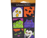 VINTAGE AMERICAN GREETINGS HALLOWEEN STICKERS 4 SHEETS SEALED NEW PUMPKI... - $14.25