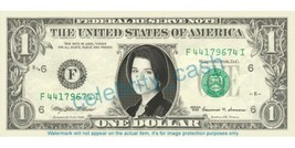 Neve Campbell Julia Salinger Party Of Five On Real Dollar Bill Cash Money Bank - £3.54 GBP