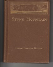 Knight Stone Mountain 1923 1st Ed. epic poem on Civil War - £17.38 GBP