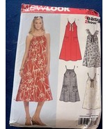 Simplicity New Look 8700 2 Hour Easy Casual Dress Sz A 10 to 22 Bilingual - $20.47 CAD