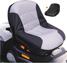 Deluxe Waterproof Riding Lawn Mower Seat Cover Compatible With - $30.99
