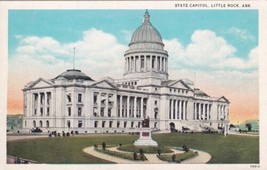 State Capitol Little Rock Arkansas AR Postcard C37 - £2.39 GBP