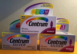 Centrum Silver Multivitamin/Multimineral Supplement for Women Adult 50+ *Select* - £8.75 GBP
