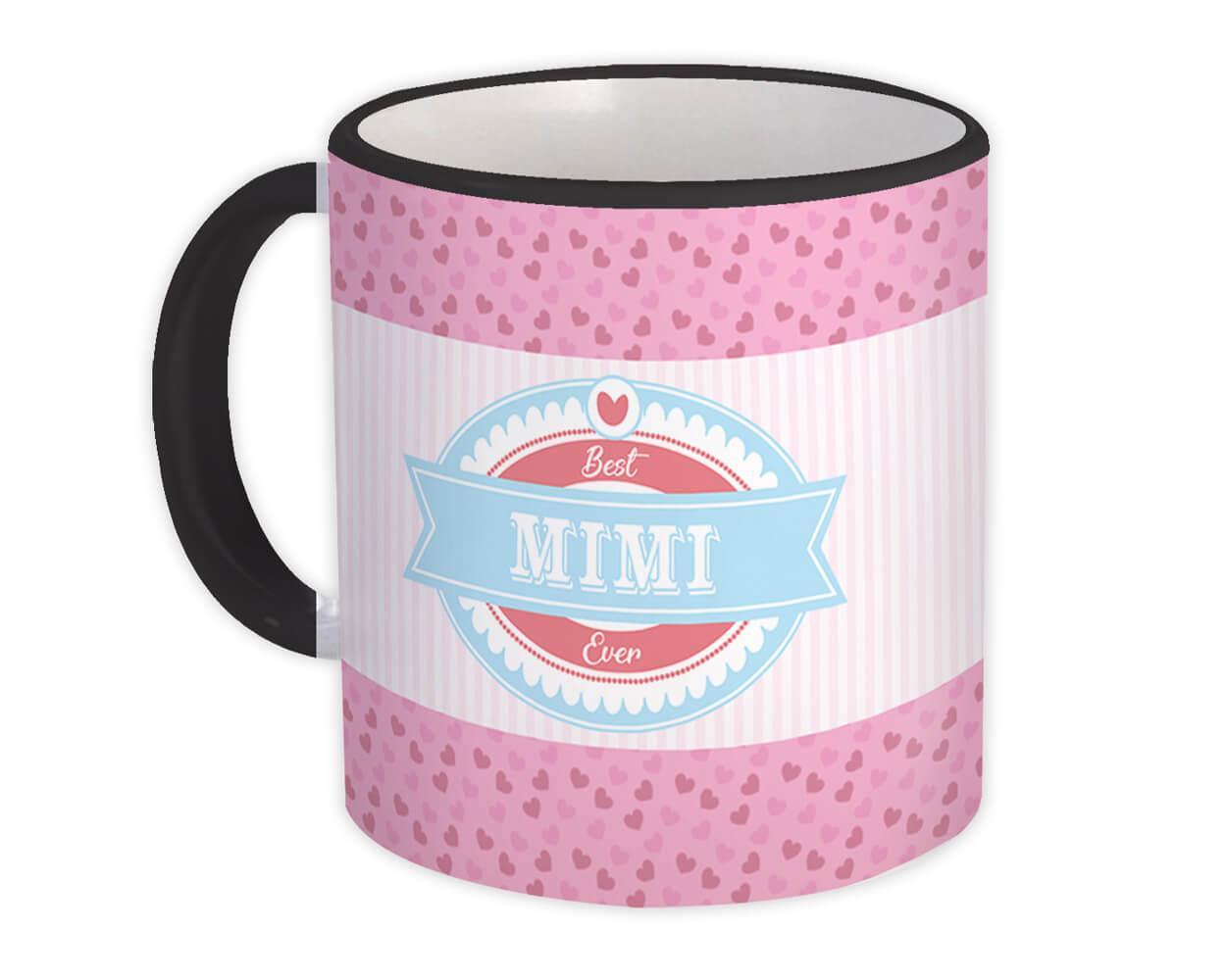Best MIMI Ever : Gift Mug Cute Christmas Birthday Vintage Retro Grandma Item image 2