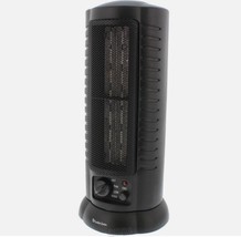 Comfort Zone CZ488 Oscillatin Ceramic 1500 Watt Electric Tower Heater - Black - £37.35 GBP