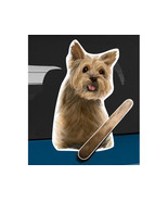 Yorkshire Terrier Yorkie dog rear window wiper wagging tail sticker - $12.99