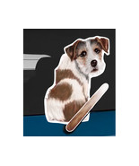 Jack Russell Terrier dog rear window wiper wagging tail sticker - $241.56 MXN
