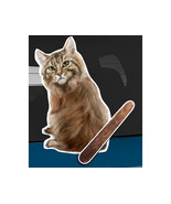 Maine Coon cat rear window wiper wagging tail sticker - $17.64 CAD