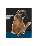 Mastiff dog rear window wiper wagging tail sticker - $17.64 CAD