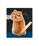 Pomeranian dog rear window wiper wagging tail sticker - $12.99
