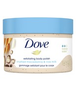 Dove Scrub Macadamia &amp; Rice Milk Reveals Visibly Smoother Skin Body Scru... - £12.35 GBP