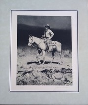 Cowboy on horse Arizona desert Western Southwest Great art - £279.77 GBP
