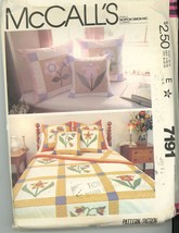 McCall&#39;s 7191 Quilt and Pillow Covers - £3.13 GBP