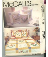 McCall&#39;s 7191 Quilt and Pillow Covers - £3.13 GBP