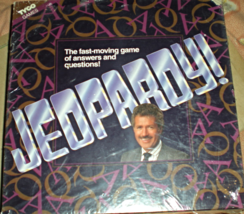 Jeopardy! Board Game - Tyco ALEX TREBEK Jeopardy Trivia Board Game (1992... - £19.91 GBP